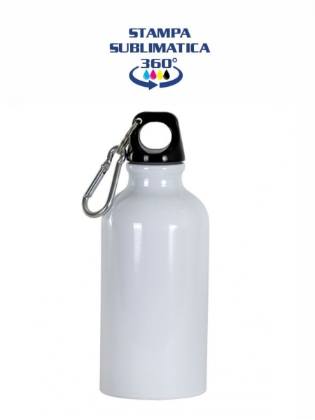 Borraccia per sublimazione in alluminio da 400 ml