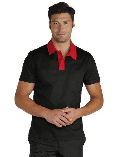 Polo stretch Miami della Isacco in cotone e spandex