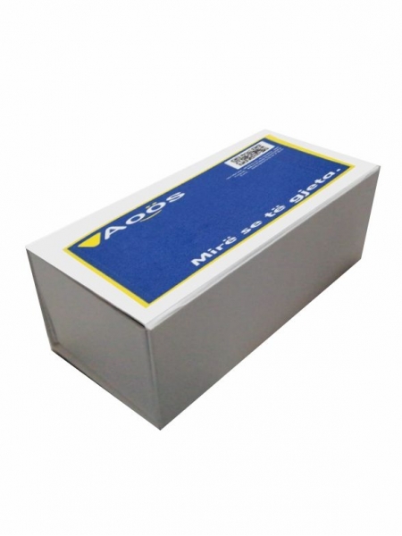 Scatole con chiusura a calamita personalizzate a colori su coperchio 19x9x7 cm