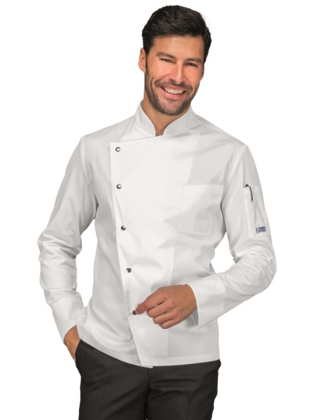 Casacca chef personalizzata Belfast in tessuto misto