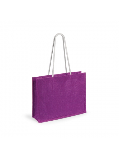 Shopper personalizzate in juta Hintol 44,5x35x14 cm