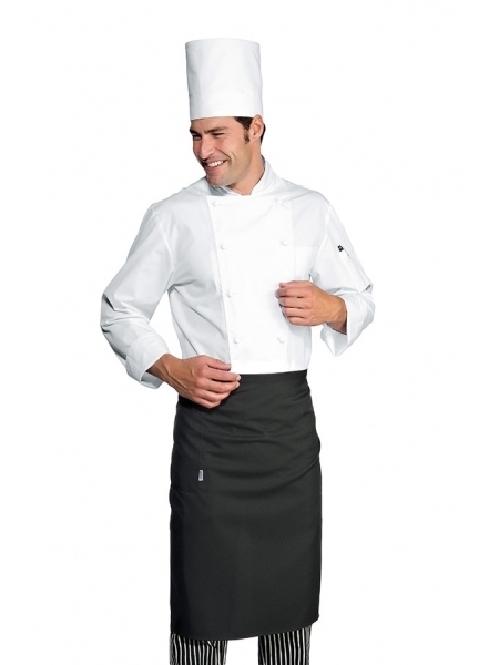 Giacca chef professionale bianca o nero in stile classico Extralight
