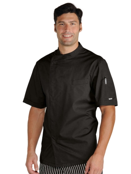Giacca da chef unisex manica corta personalizzata Isacco Classic