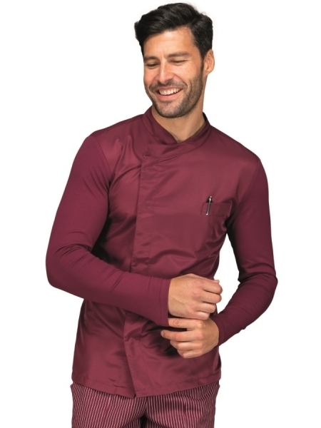 Giacca da chef personalizzata in tessuto superdry Isacco Franklin