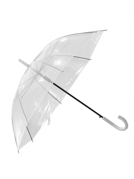 Ombrelli trasparenti personalizzati, automatici, Ø cm. 90