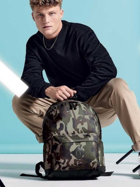 Zaino classico militare personalizzato Bag Base Camo Backpack
