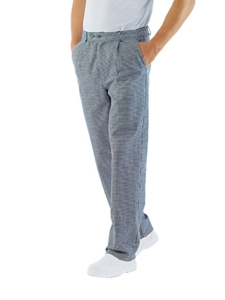 Pantaloni da cuoco personalizzati Isacco in cotone