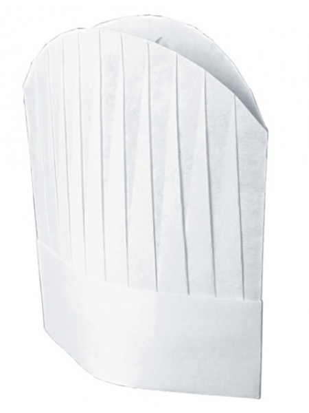 Cappello chef alto 29 cm in TNT