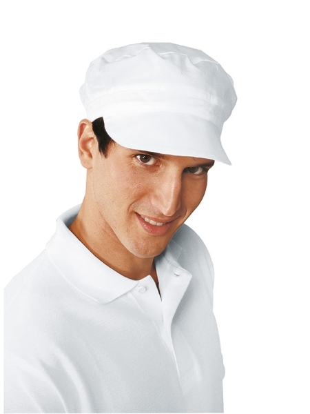 Cappelli cucina da lavoro senza rete personalizzati Isacco Charly