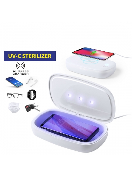 Caricabatterie box sterilizzatore a luce ultravioletta tipo C