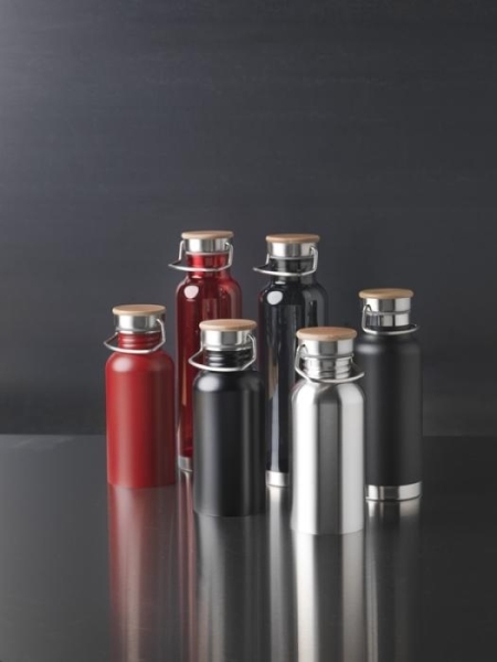 Borraccia in acciaio inox personalizzata Thor 550 ml