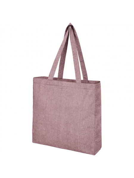 Shopper in cotone e poliestere riciclato personalizzata Pheebs Soffietto