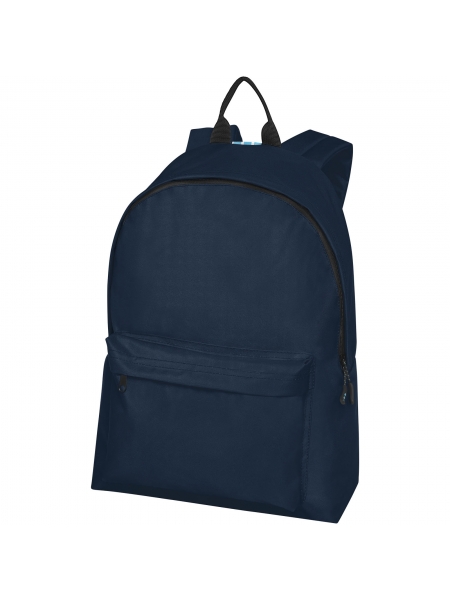 Zaino classico in poliestere riciclato personalizzato Elevate Baikal