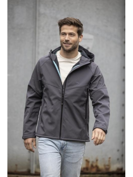 Softshell da uomo personalizzato Elevate Coltan