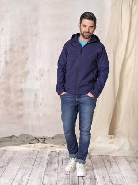Softshell da uomo personalizzato Elevate Coltan