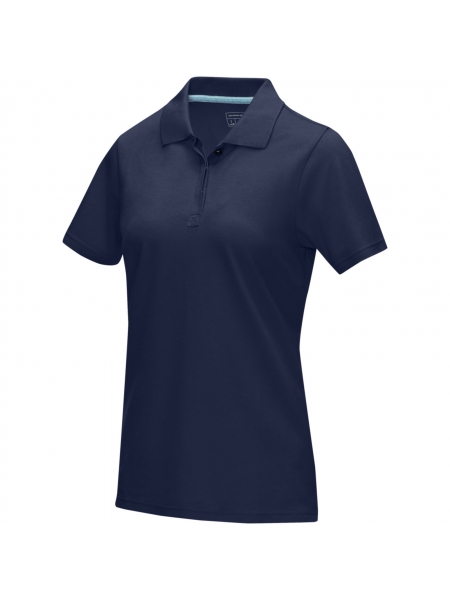 Polo da donna personalizzata Elevate NXT Graphite