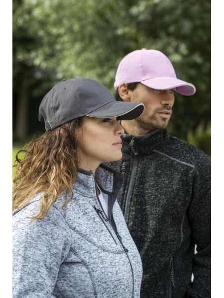 Cappellino baseball adulto 6 pannelli personalizzato Elevate Darton