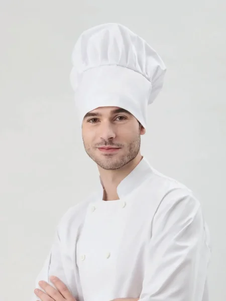 cappello-da-chef-elasticizzato-bianco-in-poliestere-e-cotone-3.webp
