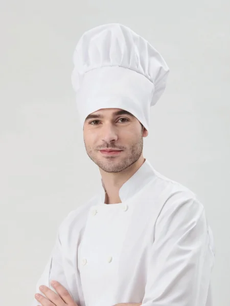 cappello-da-chef-elasticizzato-bianco-in-poliestere-e-cotone-6.webp