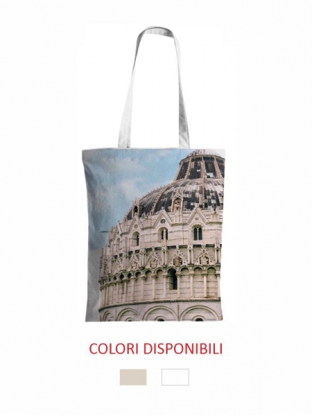 Shopper personalizzate in cotone full print 28x34 cm