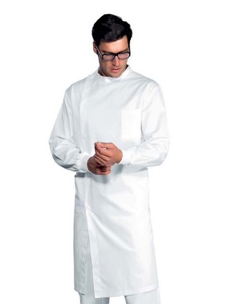 Isacco Camice dentista con polso in maglia