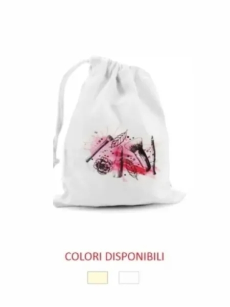 Sacchetto Coulisse in cotone 15x20 cm