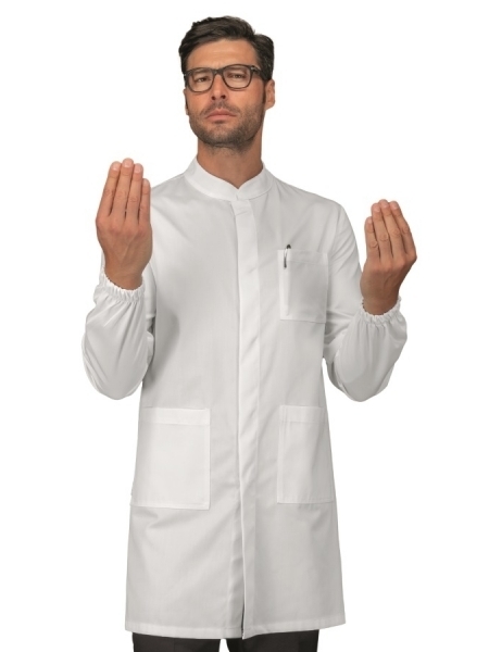 Camice bianco uomo manica lunga Dover Super Stretch Isacco personalizzato