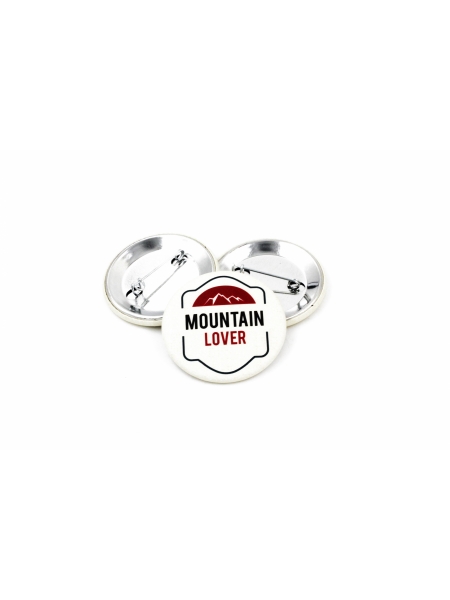 Pins personalizzate rotonde Ø 45 mm