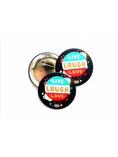 40 Pezzi Spille Personalizzabili, Spille Rotonde, Basi Di Acrilico Spilla,  Spillette In Stile Badge, Resistente All'Usura, Non Fragile e a Tenuta  d'Aria, Progetta Badge Speciali Per Scuole e Aziende : : Giochi