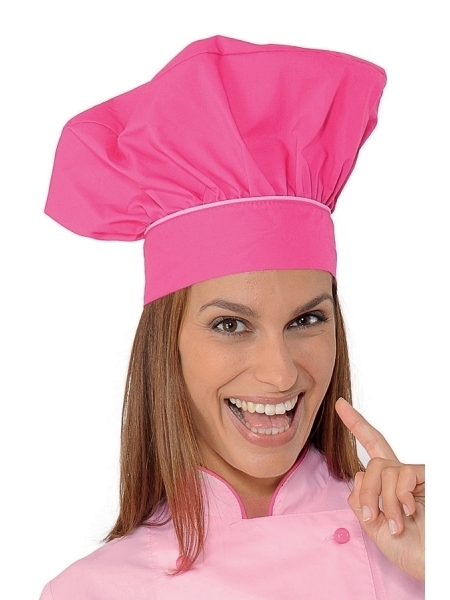 Cappello chef personalizzato in tessuto misto Isacco Cook Color