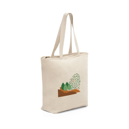 Shopper personalizzate in cotone Hackney 48x40x15 cm