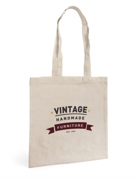 10 Shopper personalizzate in cotone Regent 37x41 cm