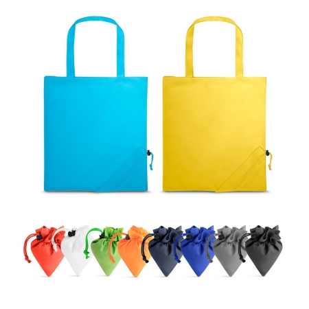 Shopper personalizzate pieghevoli in poliestere Shops 37x40 cm