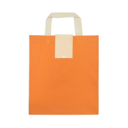 Shopper personalizzate richiudibili in tnt Cardinal 13,5x13x1,5 cm