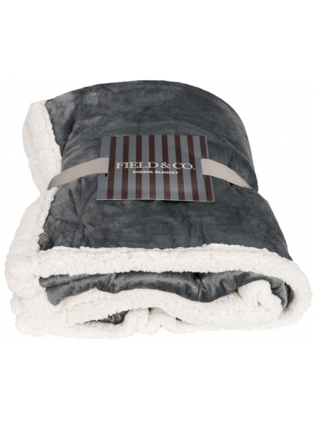 Coperta plaid in pile sherpa Lauren