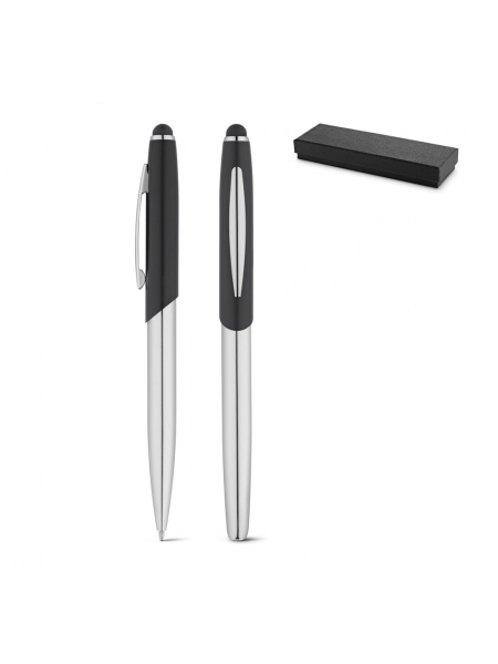 Set di penne personalizzate con punta touch Doublette