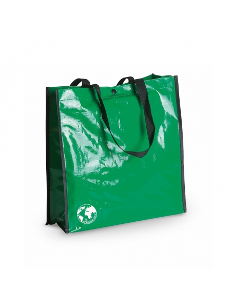 Shopper personalizzate in laminato Recycle 38x12,5x38 cm