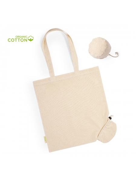 Shopper personalizzate in cotone organico Nepax 38x42 cm