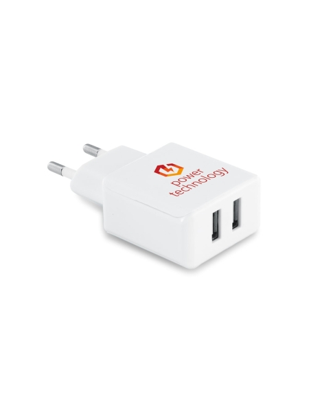 Alimentatore USB personalizzato Redi con due uscite