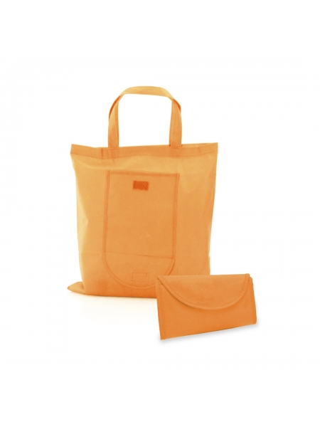 Shopper personalizzate pieghevoli in tnt Konsum 38x42 cm