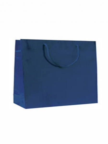 Buste di carta plastificate lucide lusso Colorate - 32x10x27,5+5 cm