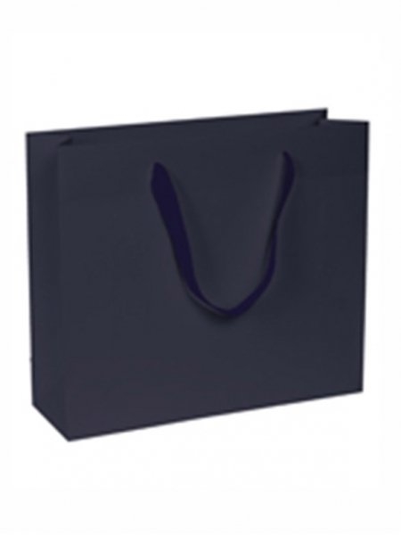 Buste carta kraft colorate lusso maniglia fettuccia - 42 x 37 x 13 cm