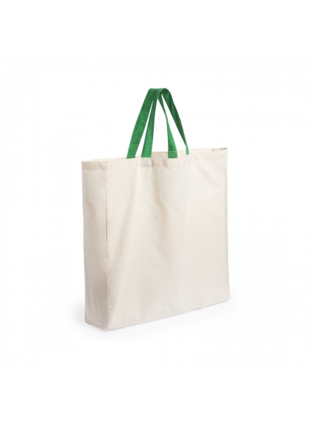 Shopper personalizzate in cotone organico Aloe 40x10x40 cm