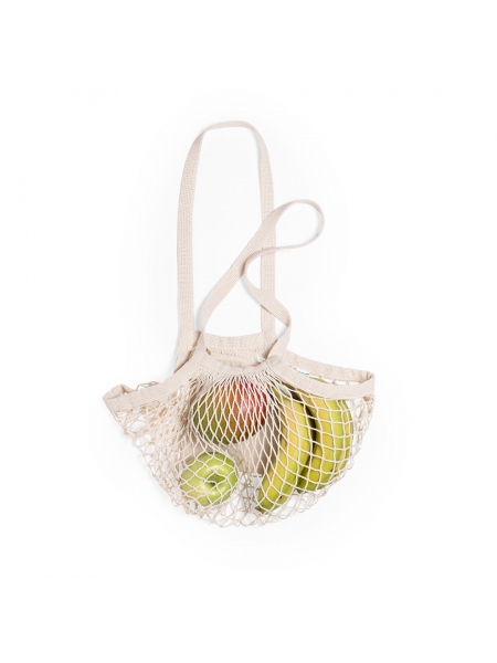 Shopper personalizzate pieghevoli in cotone Nacry 40x33 cm