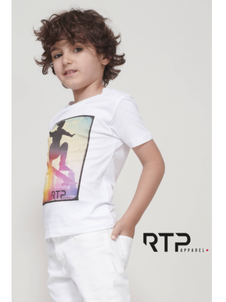 Maglietta da bambino Rtp Apparel Tempo 185 Kids