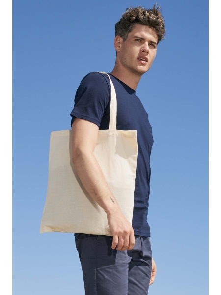 Shopper in cotone organico personalizzata Zen