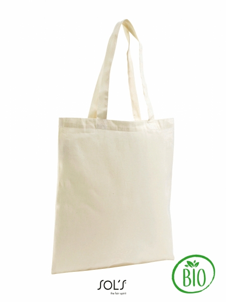 Shopper borsa personalizzata Sol's Organic Zen 37 x 42 cm