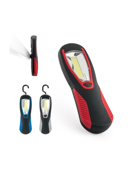 Torcia LED COB personalizzata in ABS Pavia