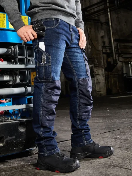 Pantalone da lavoro personalizzato James & Nicholson Workwear Jeans