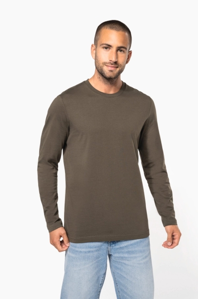 Maglia personalizzata uomo manica lunga a girocollo 180 g/m² Kariban